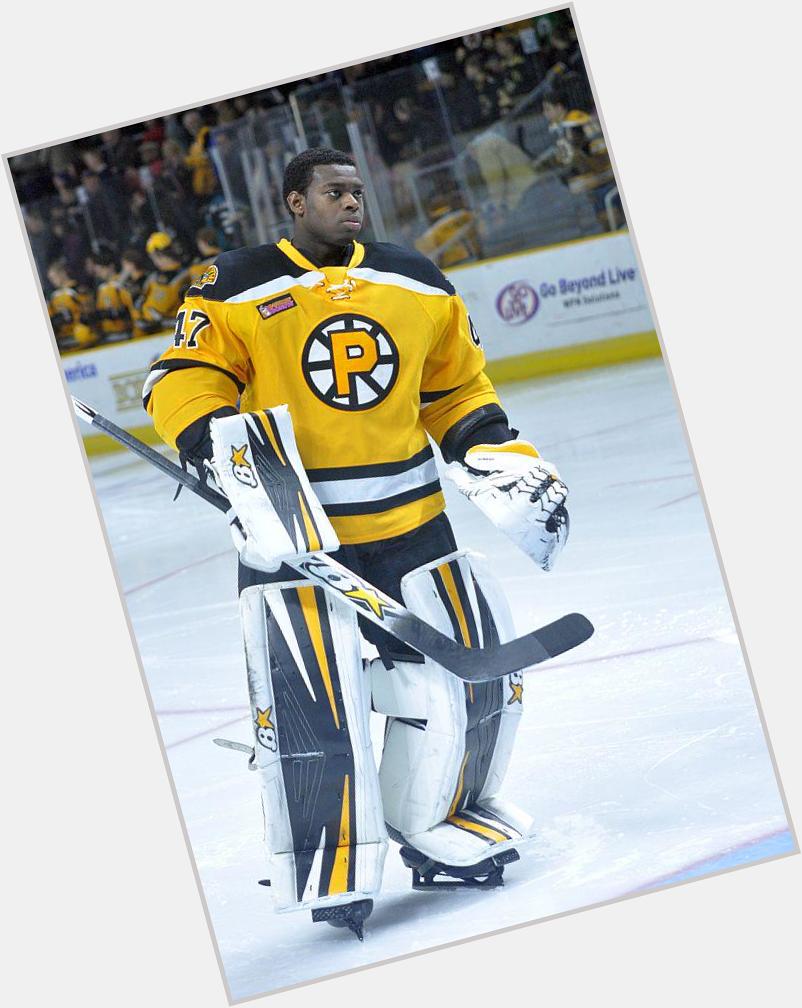 Happy Birthday to goalie and prospect Malcolm Subban!     