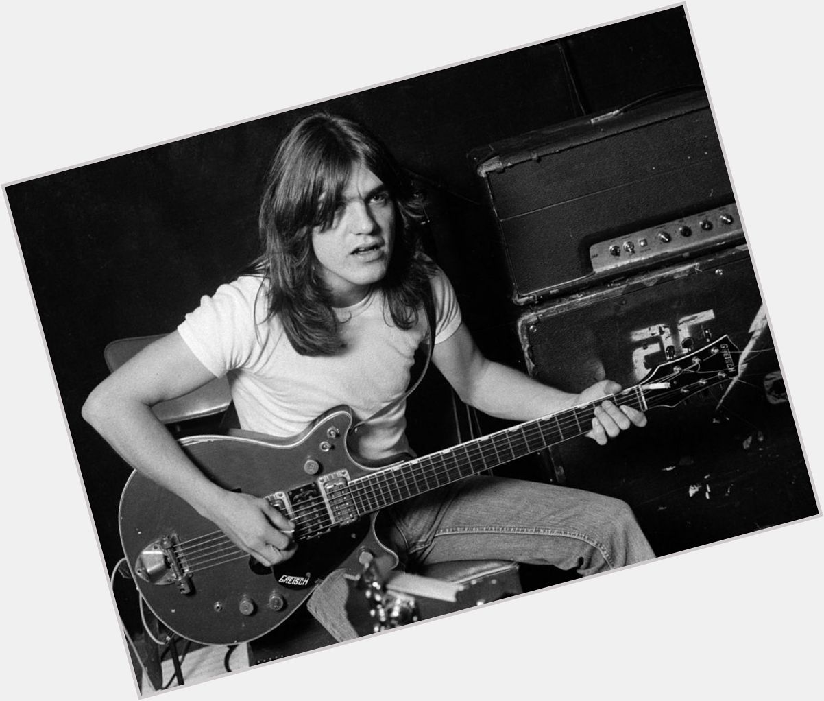 Happy 62nd birthday, Malcolm Young. Best rhythm guitarist in all of rock. 