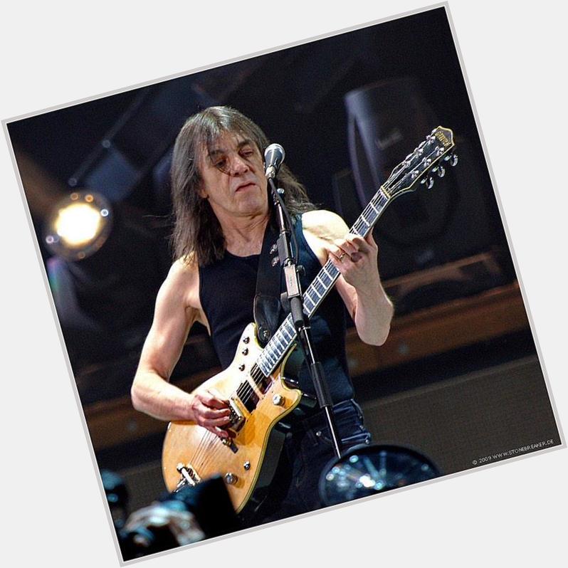 A rocking happy 62nd birthday to former guitarist Malcolm Young \\nn/  