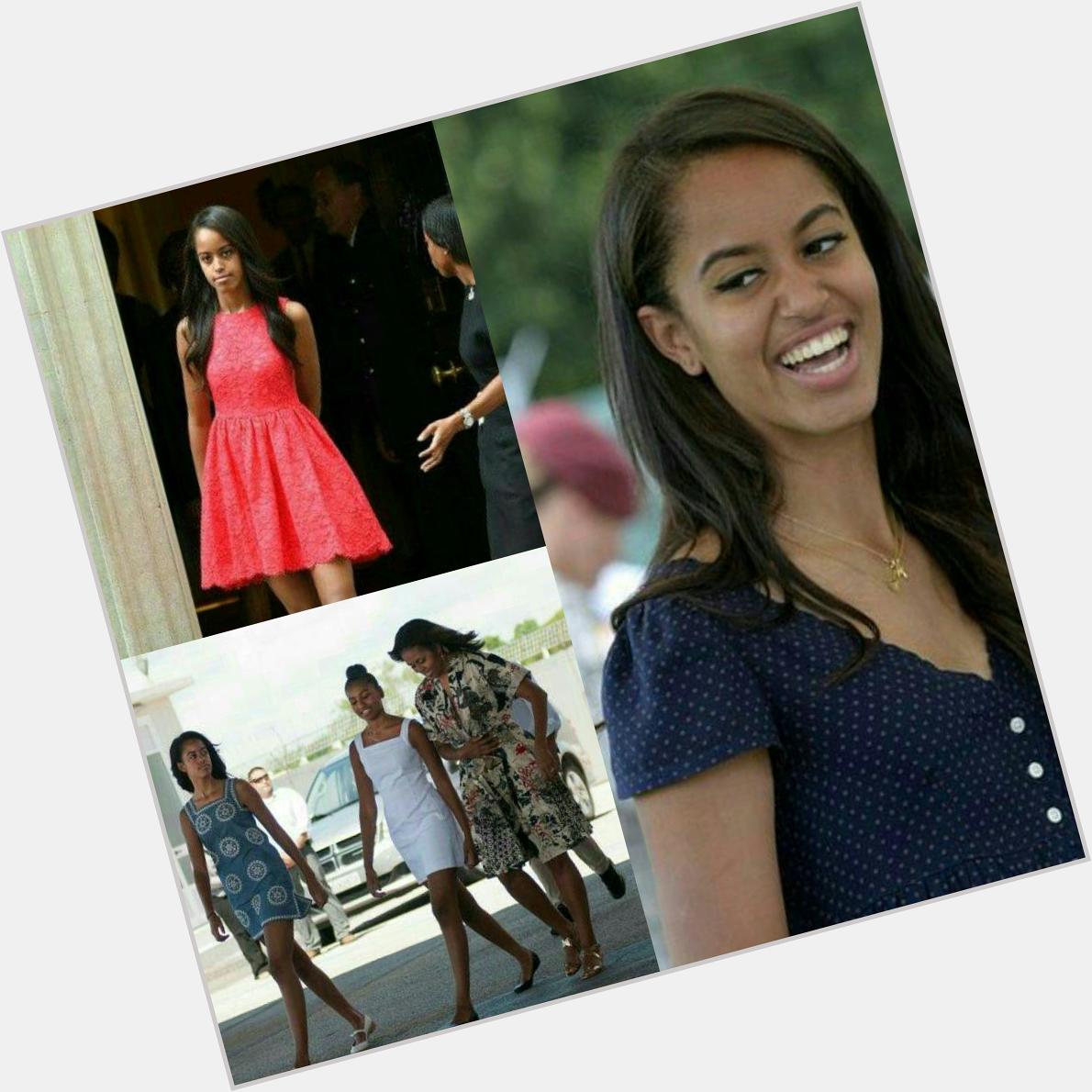 Happy Birthday 1st Daughter Malia Obama ...    