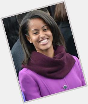 Sending happy birthday wishes to Malia Obama on this July 4th day!   