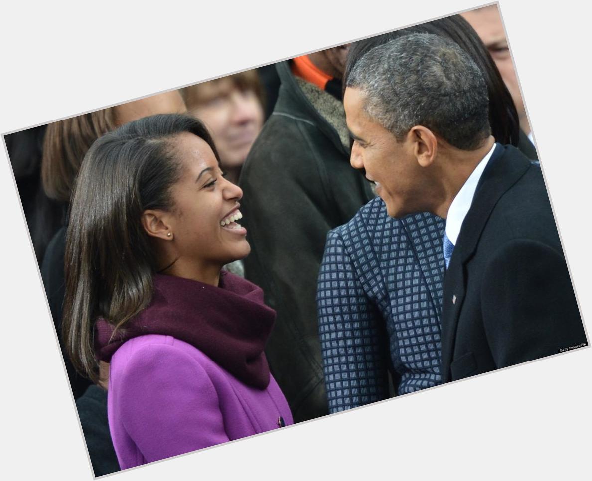  Happy 4th of July, message and happy 17th birthday, Malia Obama. You are growing into a lovely young woman. 