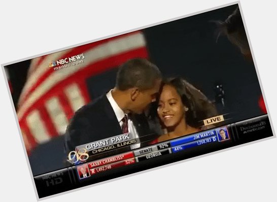  Where did the time go? Happy Birthday to Malia Obama and Happy 4th of July, America! 