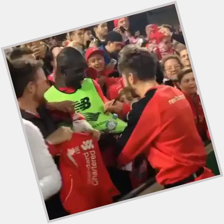 Happy 30th birthday to Mamadou Sakho Remembering the time he got his shirt signed by Adam Lallana 