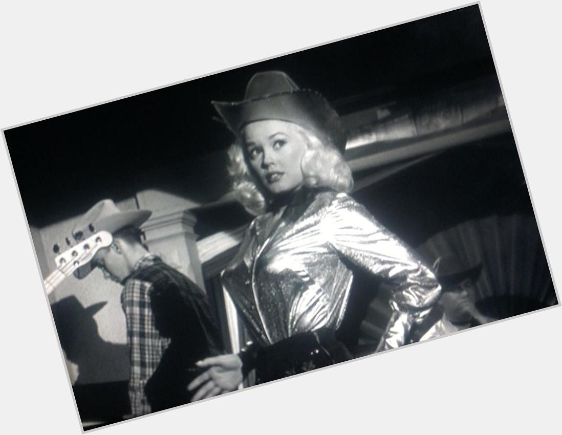 Happy 84th bombshell birthday to Mamie Van Doren (here in new disc of BORN RECKLESS, 1958). 