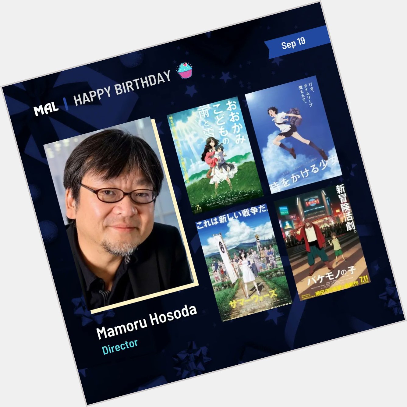 Happy birthday to Mamoru Hosoda! Full profile:  