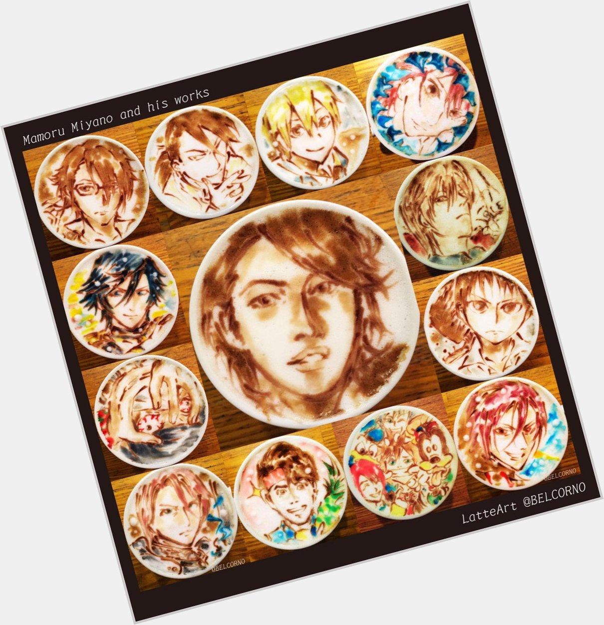              LatteArt Mamoru Miyano                    Happy Birthday! 