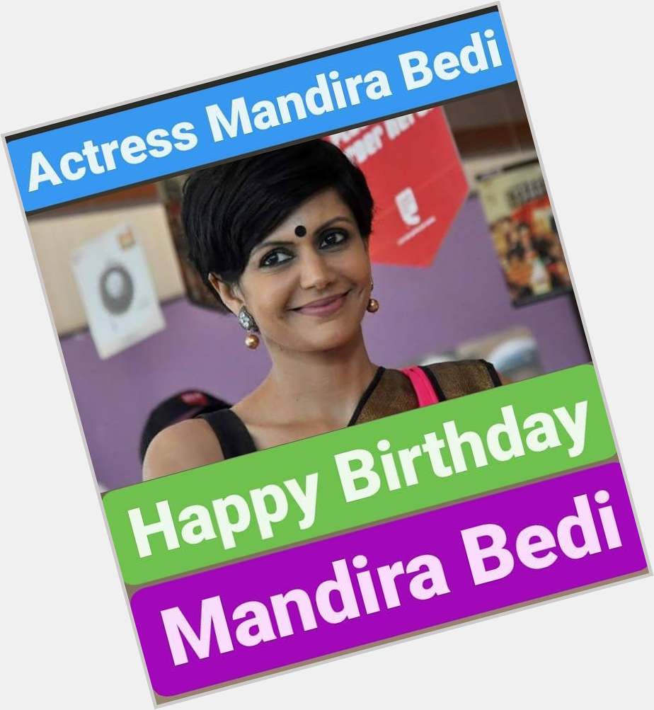 Happy Birthday 
Mandira Bedi    