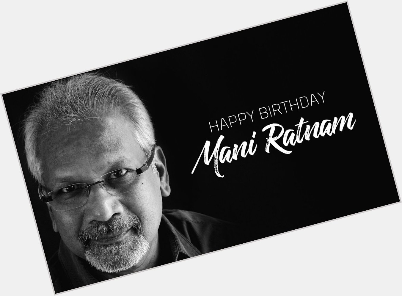 Happy Birthday Mani Ratnam sir and Master of   Ilayaraja Sir   . God bless!!! 