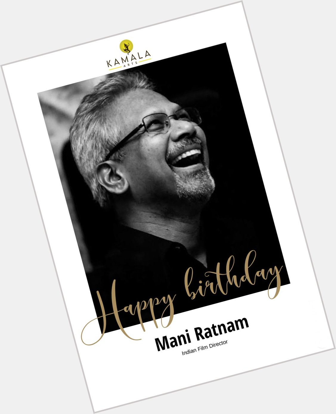 Happy birthday Mani Ratnam 