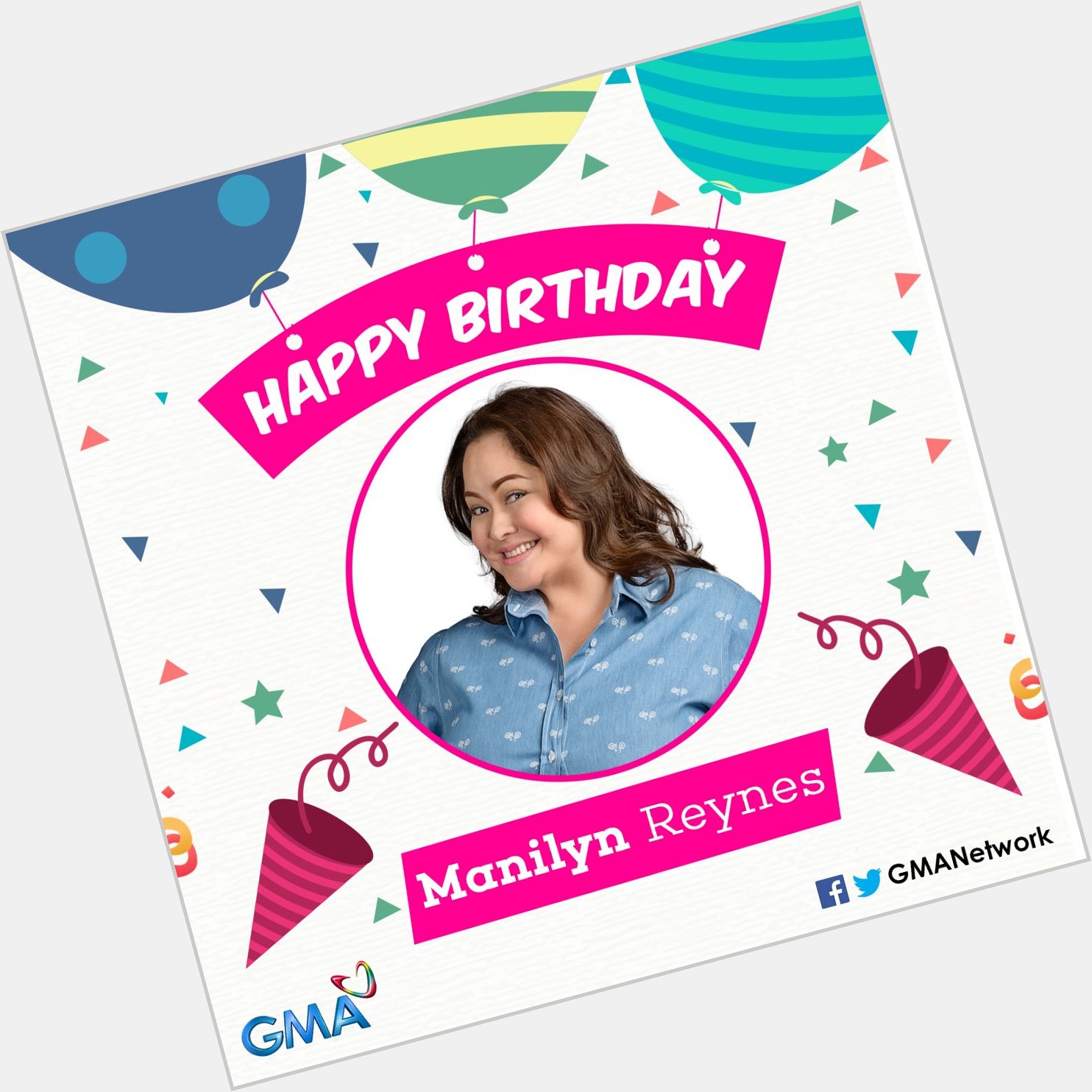 Happy birthday, Manilyn Reynes! 

Wishing you a great year full of love and happiness! 