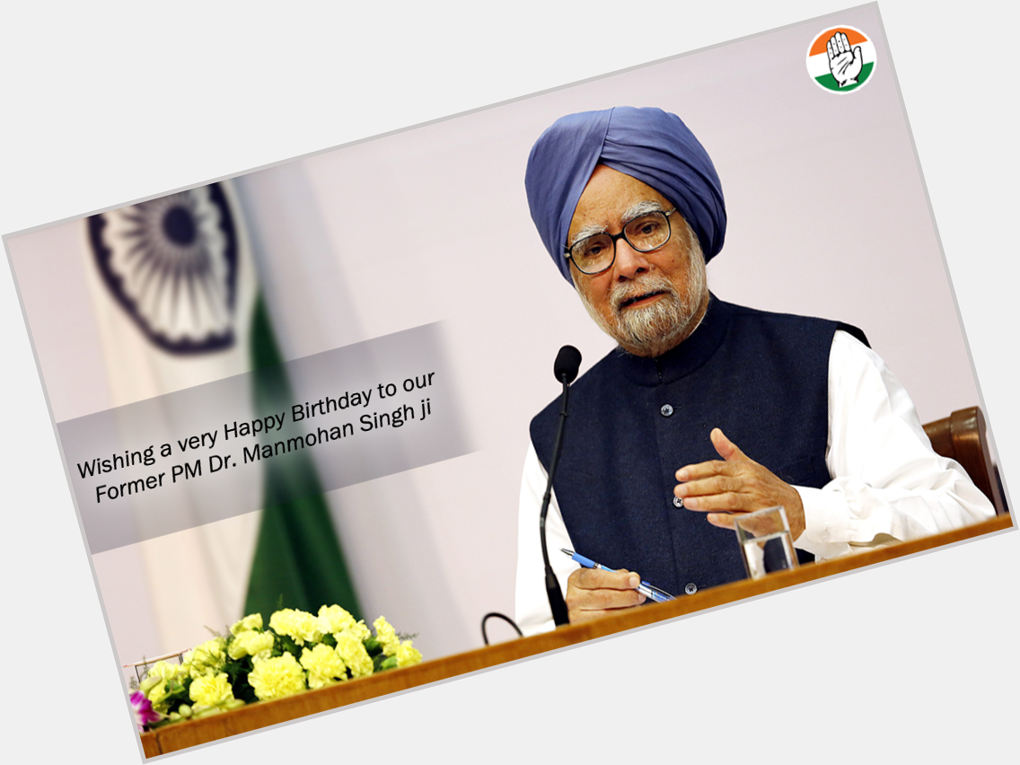 Wishing a very Happy Birthday to our former Prime Minister Dr. Manmohan Singh ji.  