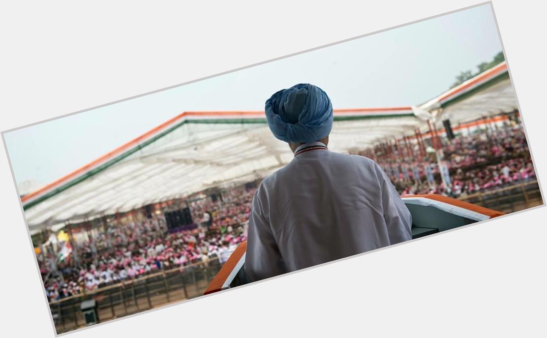 Wishing very happy birthday to the man who built India of 21st century. Thanks Dr. Manmohan Singh. 