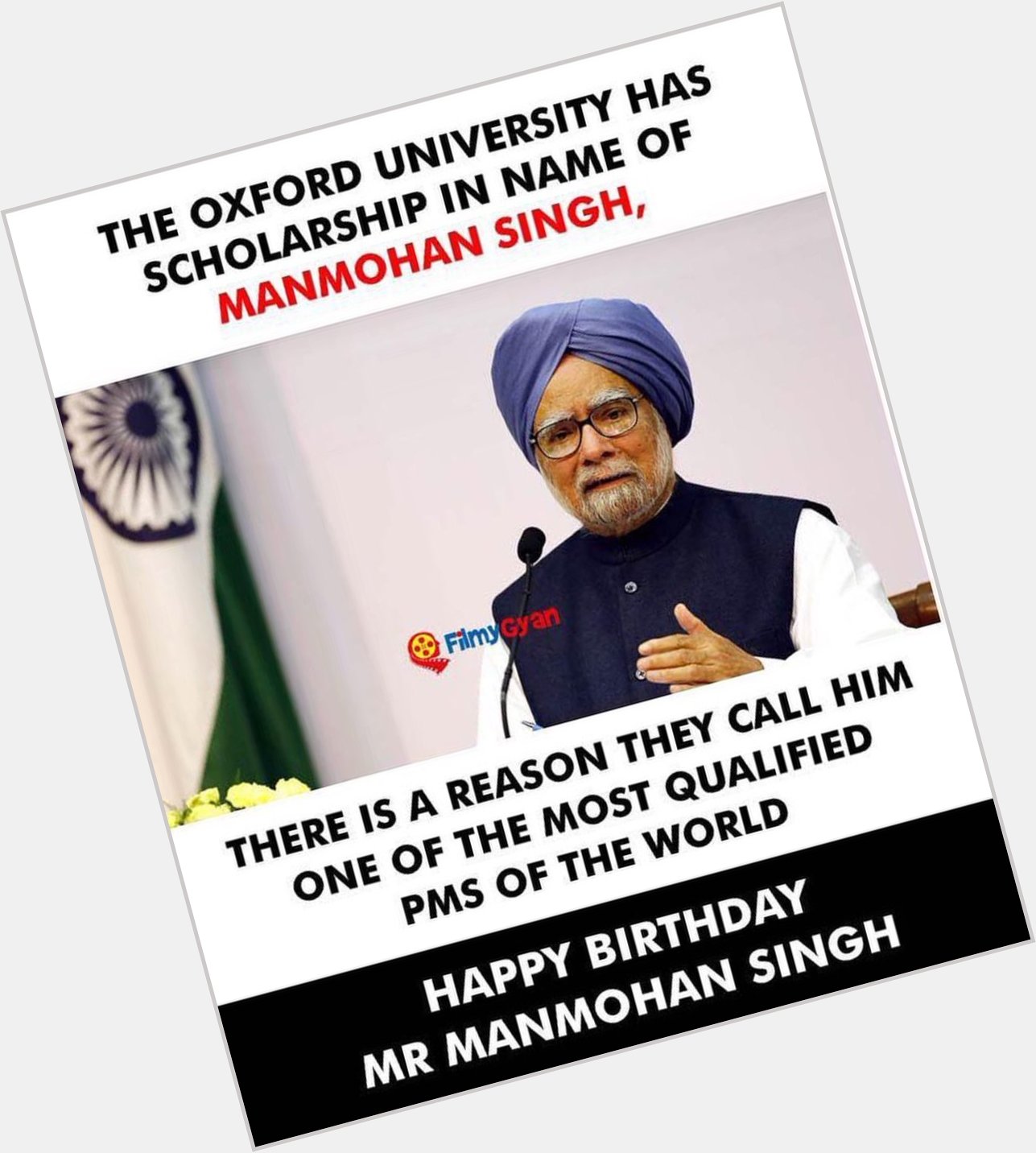 Happy birthday..Dr Manmohan Singh Ji..   