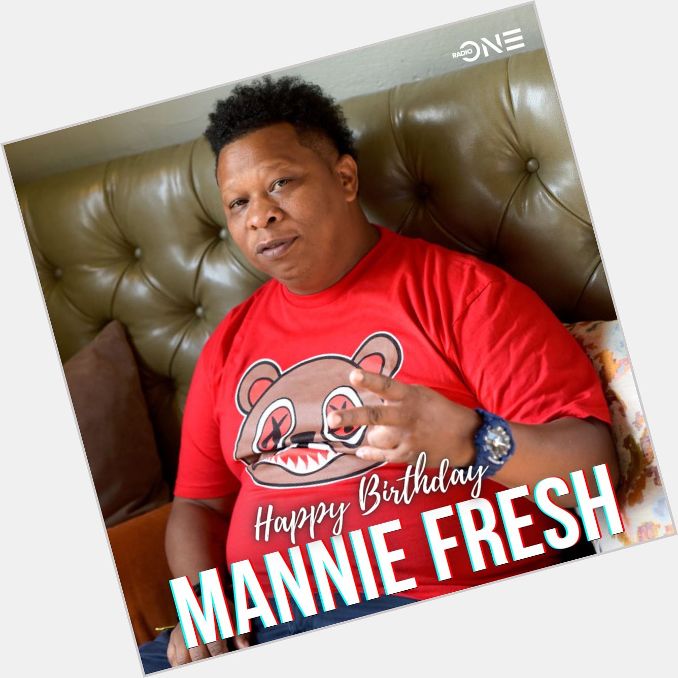 Happy birthday to the legendary Mannie Fresh!  
