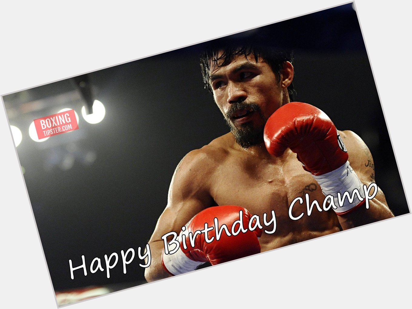 Happy Birthday to one of the legends of the sport. Manny Pacquiao, 37 today 