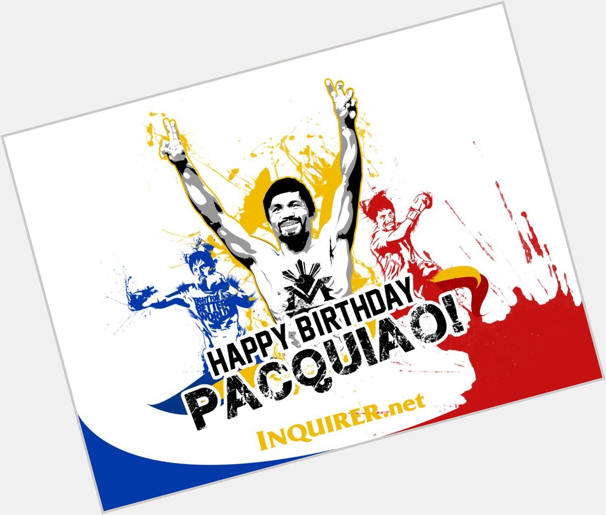 Happy birthday to the People\s Champ, Manny Pacquiao!  