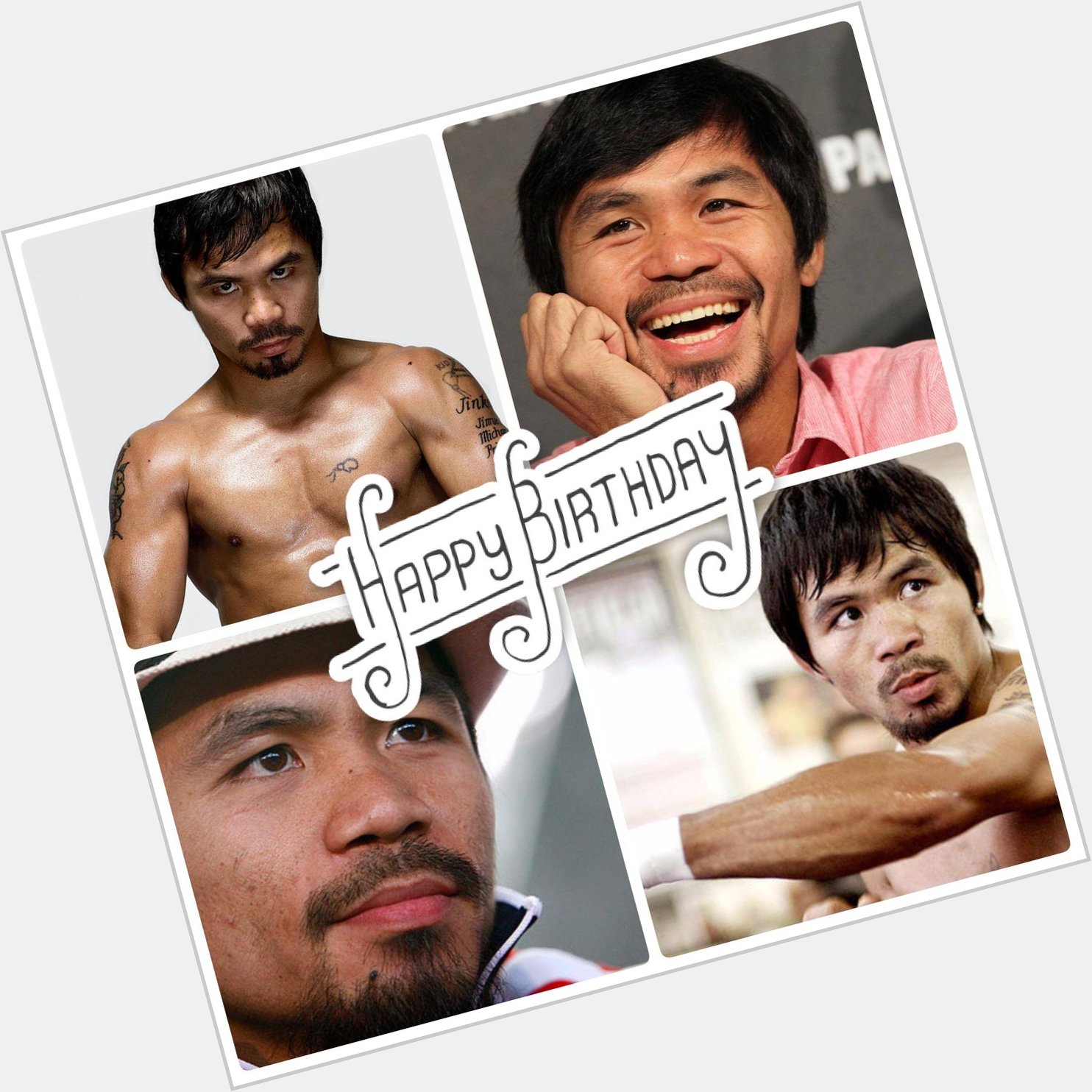 Happy Birthday to Manny Pacquiao!! Help us celebrate this awesome athlete & humble man:  