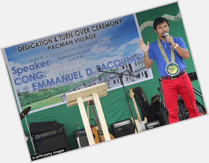 Happy 37th Birthday Manny Pacquiao! Top 5 Humanitarian Movements -  