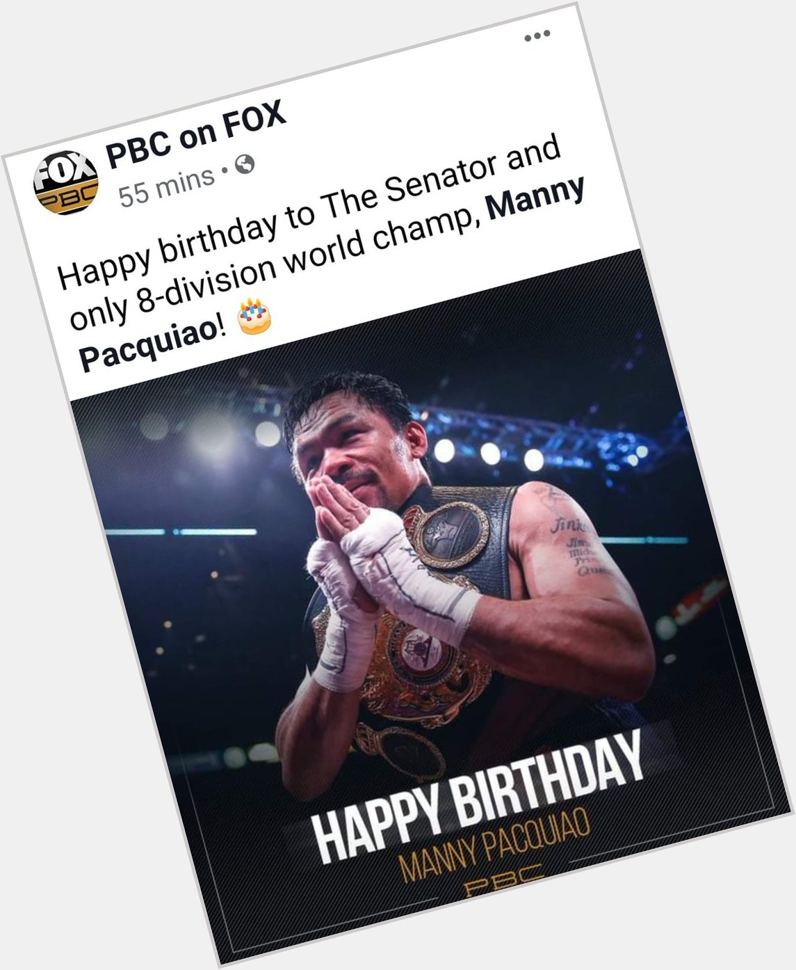 Happy Birthday Manny Pacquiao 