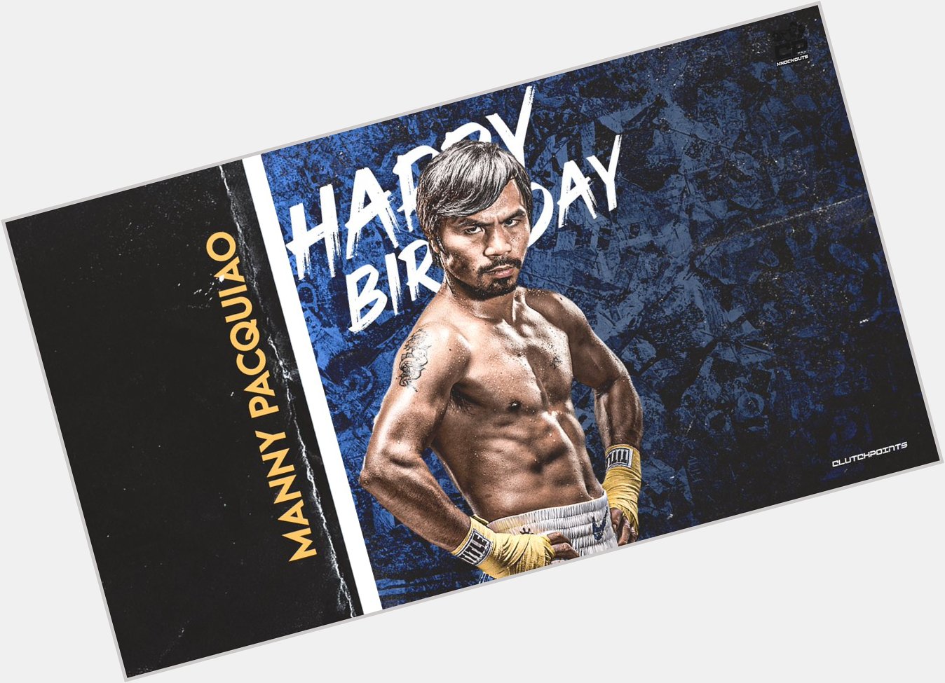 Happy 42nd Birthday to the first and only 8 division world champion, Manny Pacquiao  