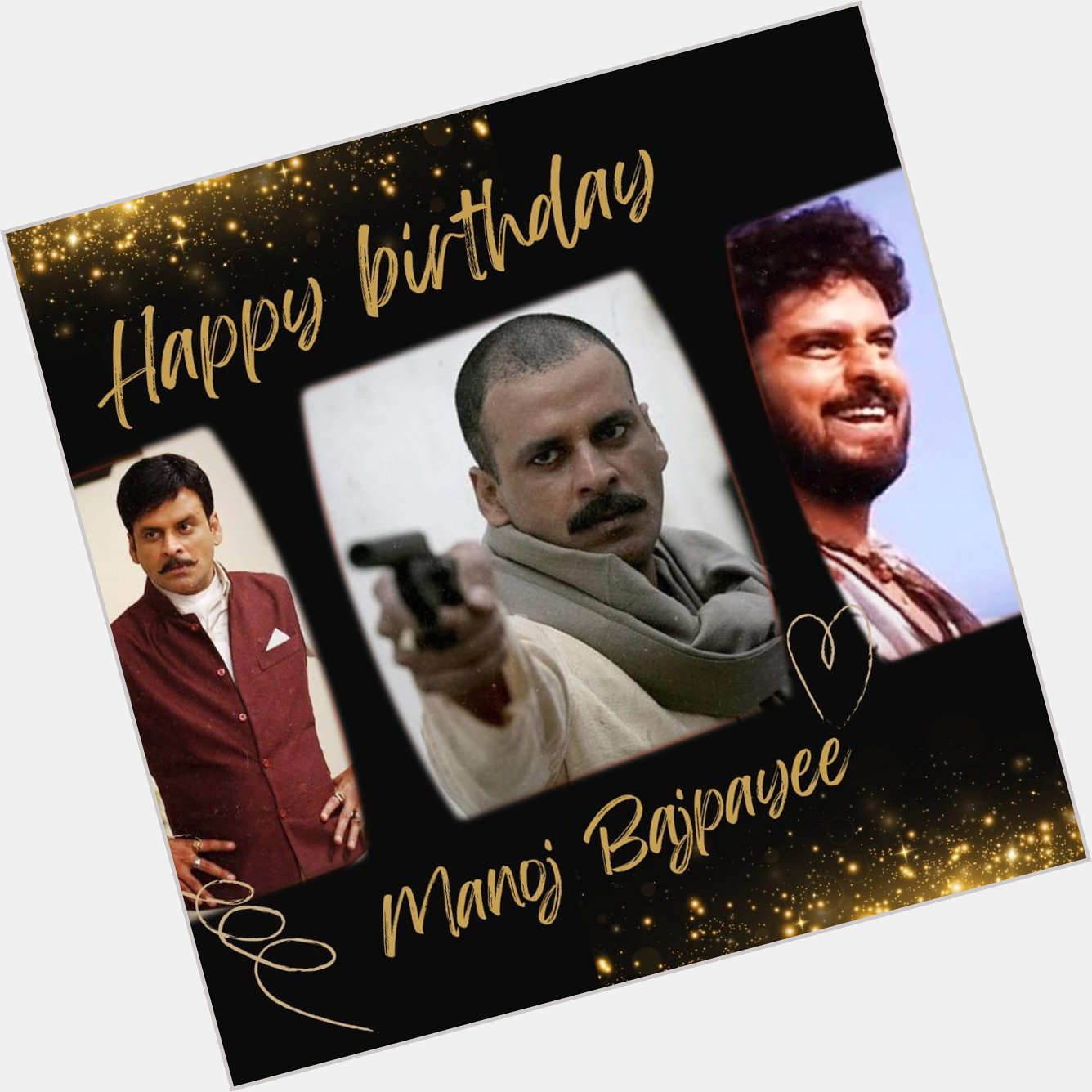 Happy Birthday To Manoj Bajpayee Ji The Biggest Entertainer Ever. 