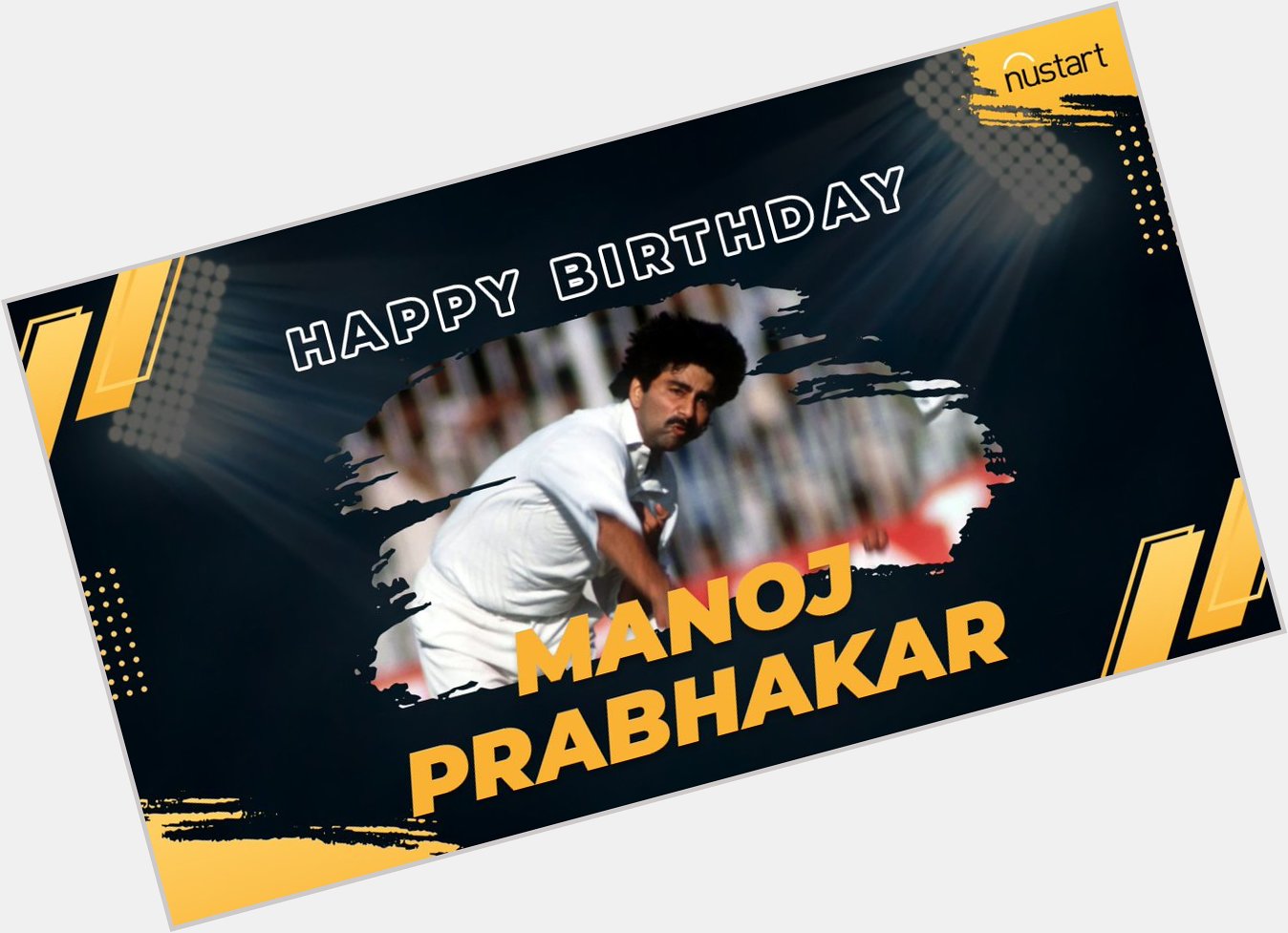Wishing former all-rounder, Manoj Prabhakar, a very happy birthday! 