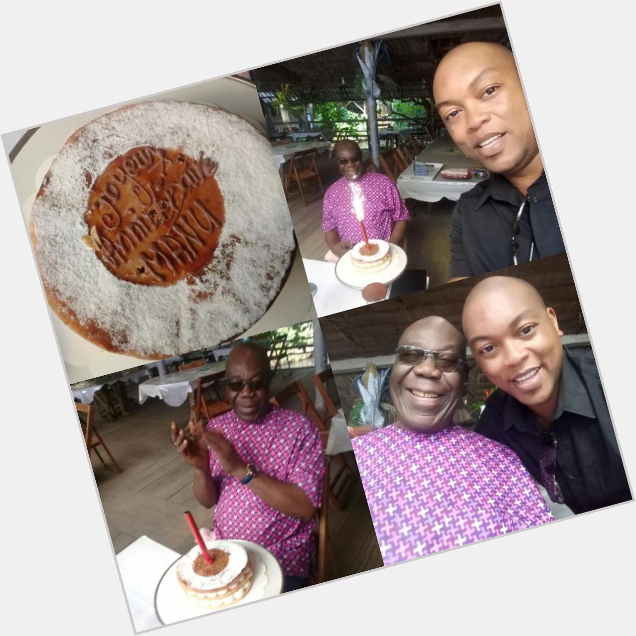 Happy birthday papa Manu Dibango!!!!
Anniversaire surprise!!!! 