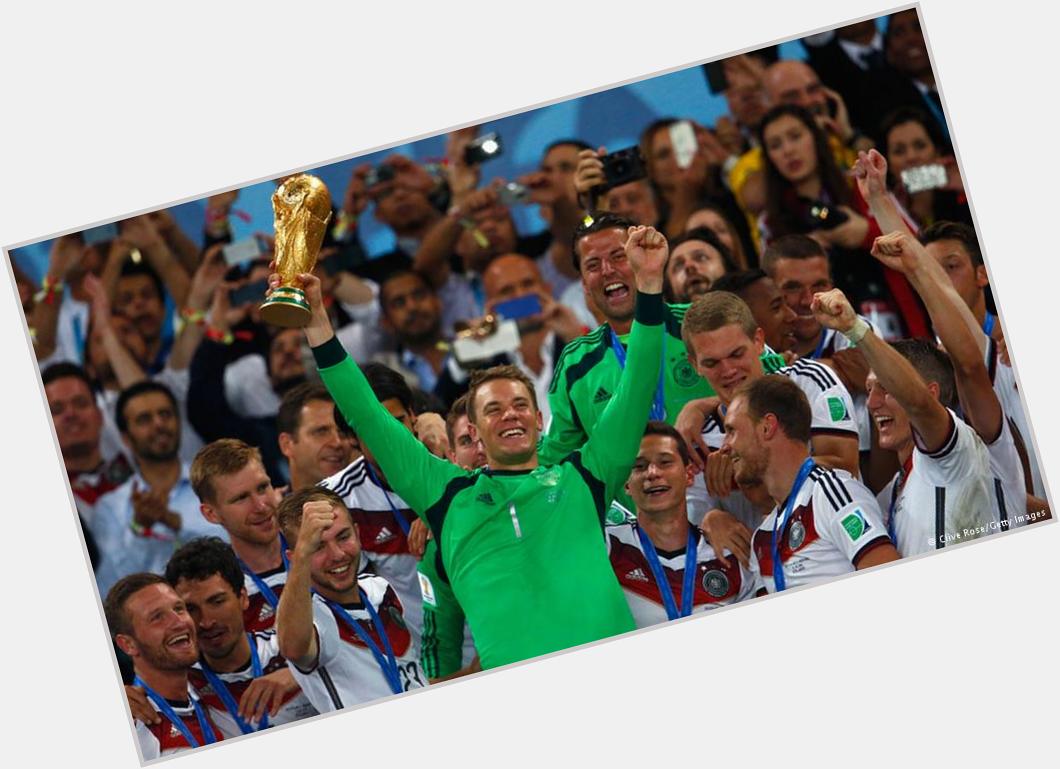 Happy 32nd birthday to the human wall, Manuel Neuer.
Can Germany win tonight in his honor?   