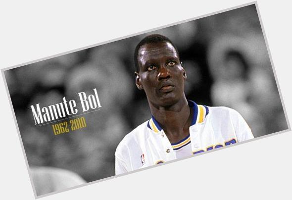 Happy Bday to The Great Manute Bol, R.I.P 