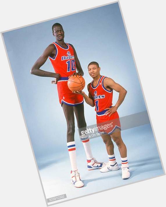 Happy Birthday to Manute Bol(left), who would have turned 55 today! 