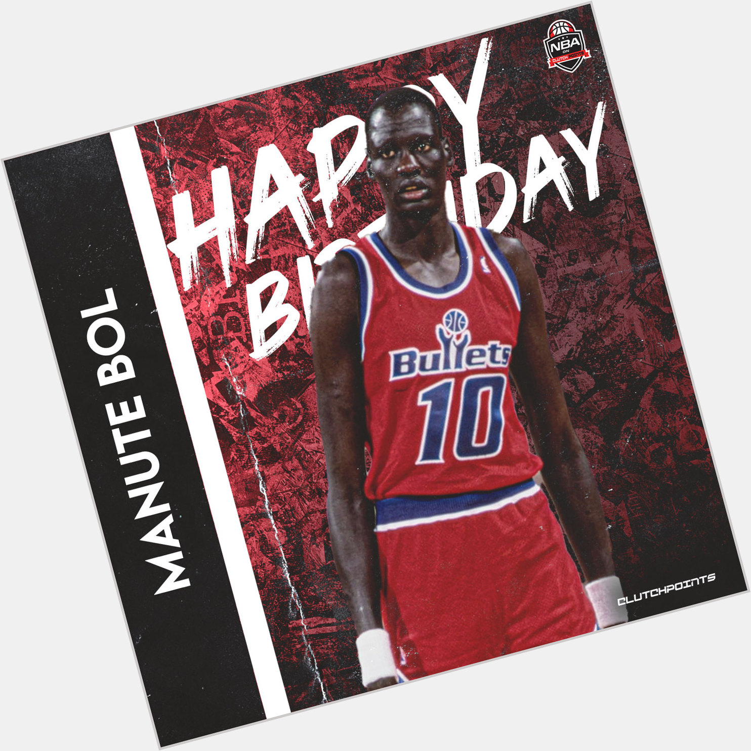 Manute Bol would have been 59 today.

Happy Birthday, Manute! 