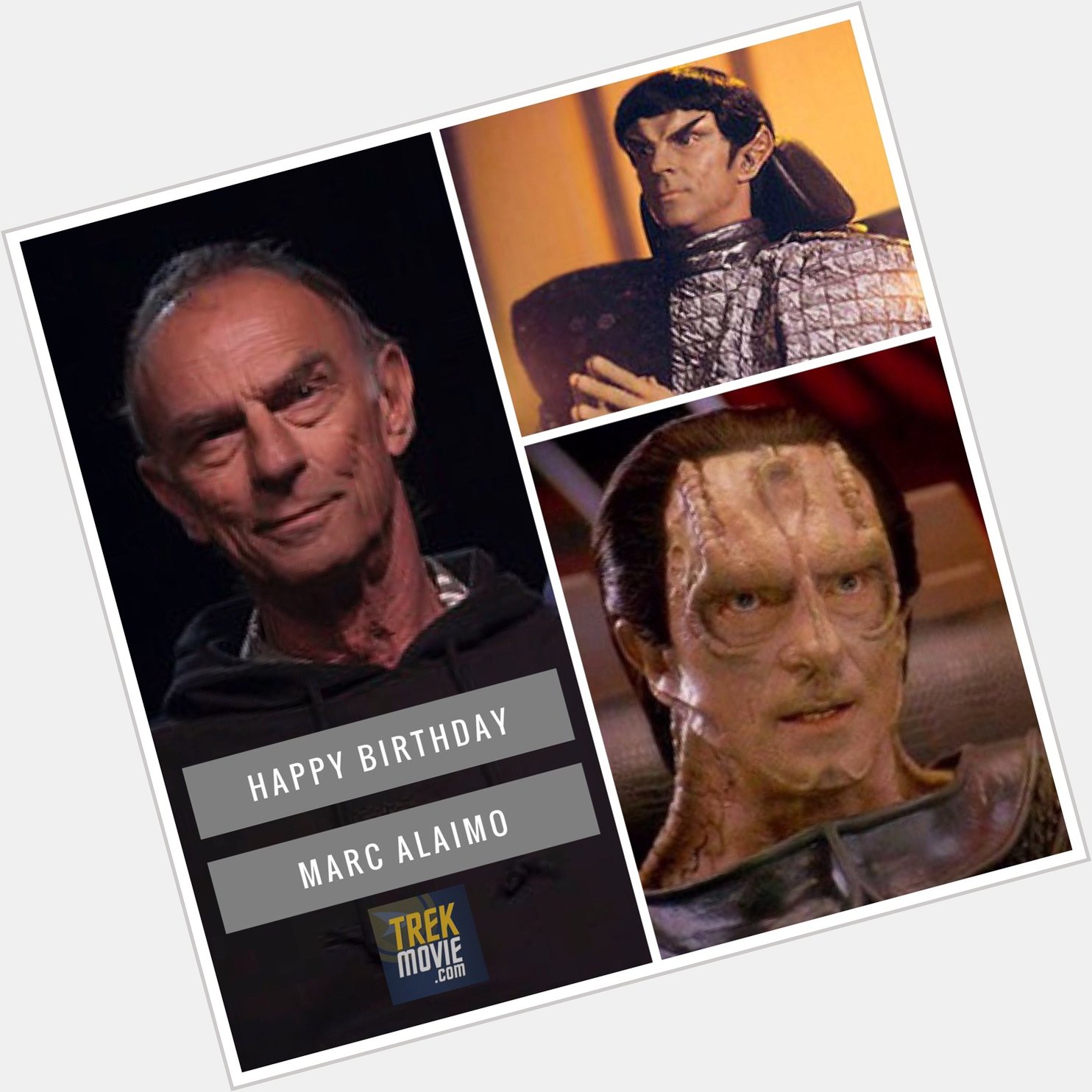 Happy birthday to first Romulan and first Cardassian Marc Alaimo. 