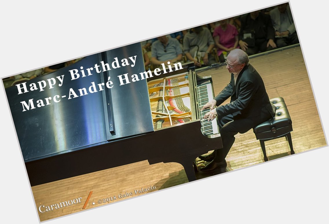 We want to wish a very happy birthday to Marc-André Hamelin, who made his Caramoor debut just this summer! 