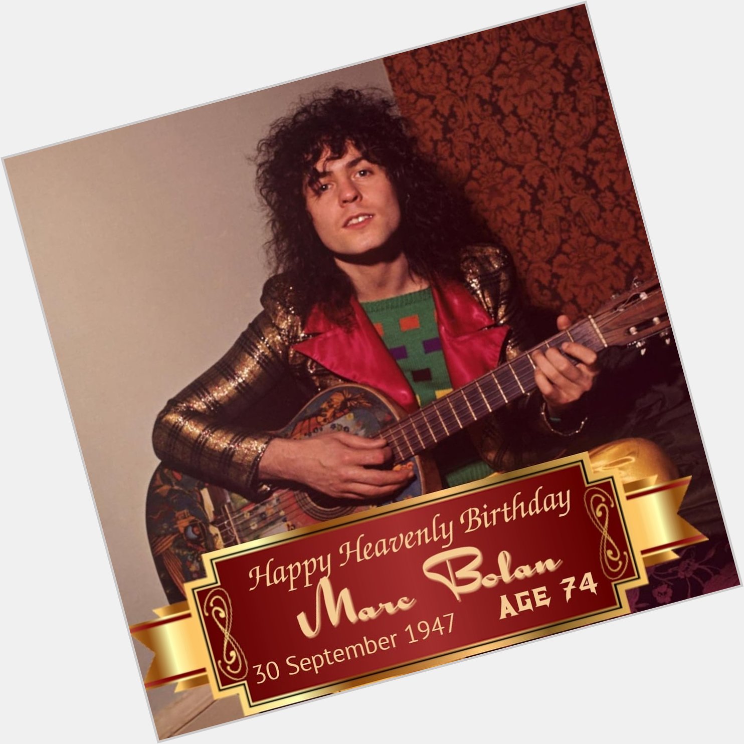 Happy Heavenly Birthday to Marc Bolan    