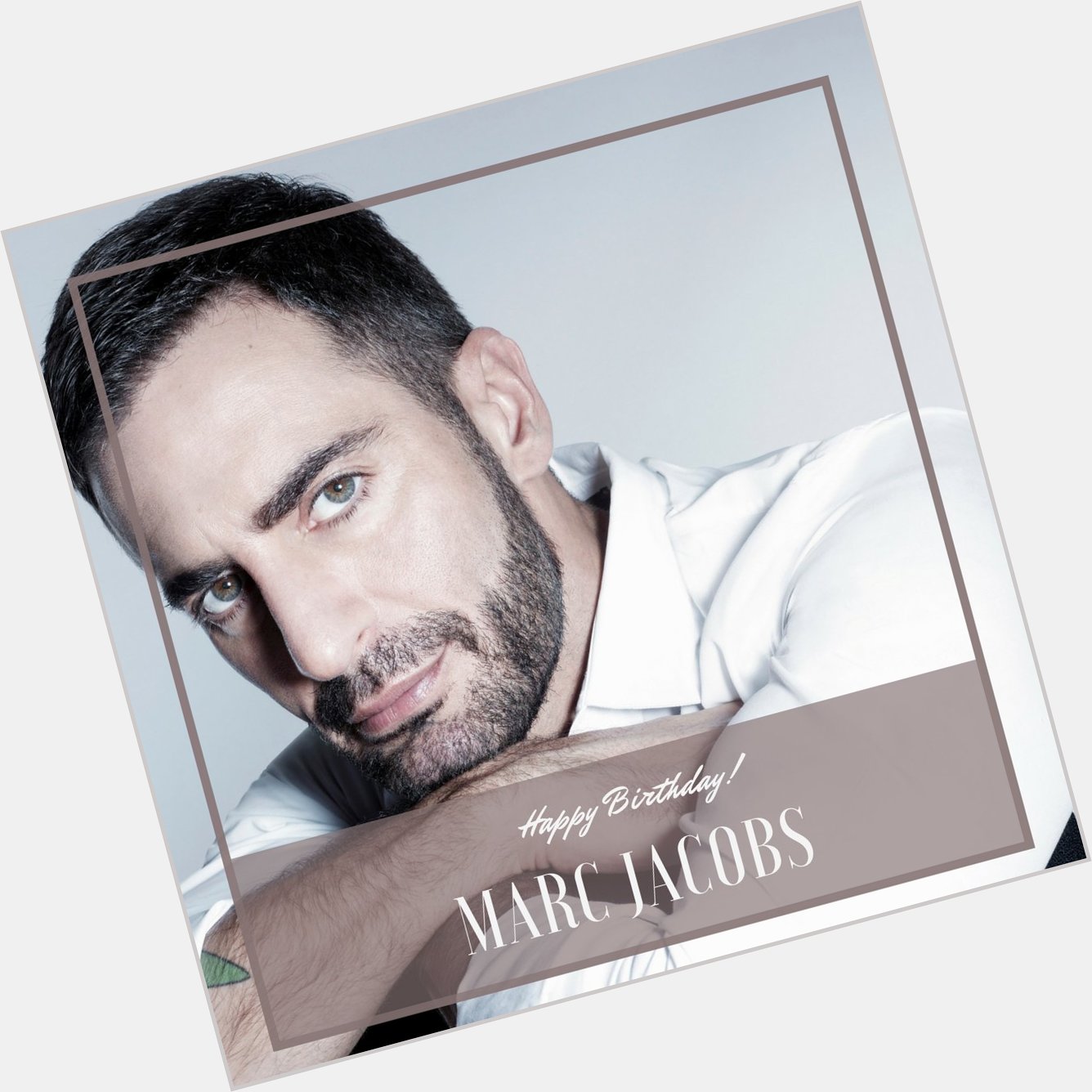 Happy birthday to style maker Marc Jacobs 