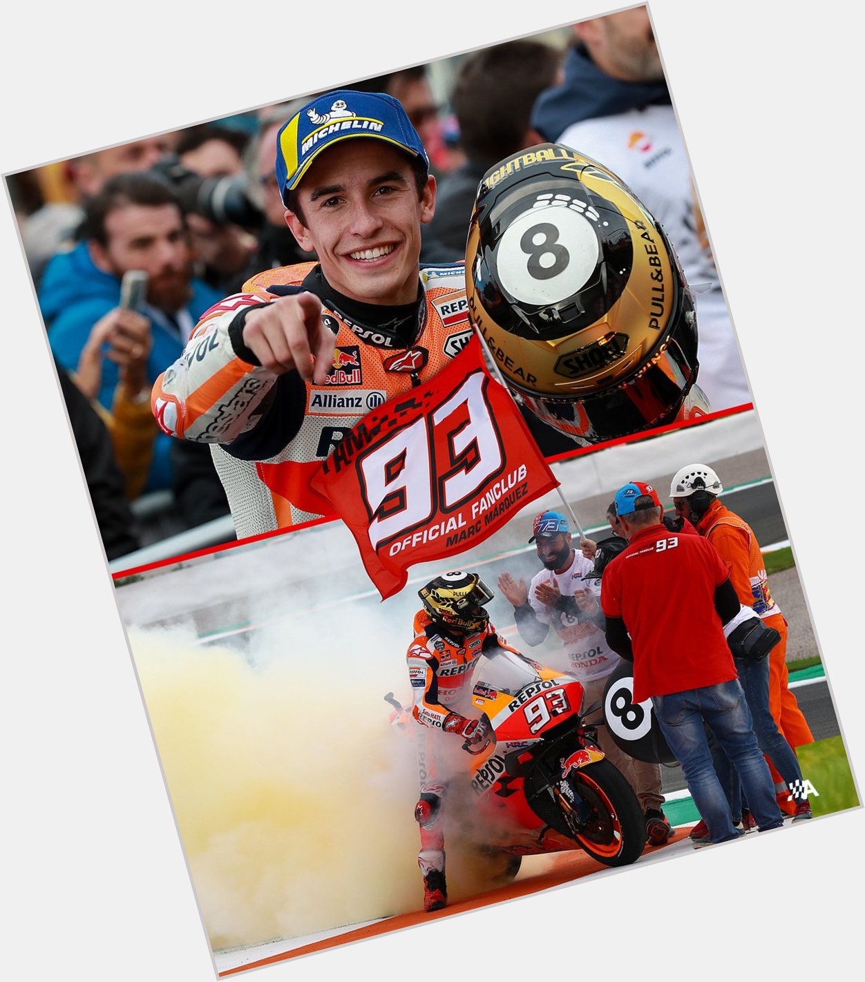 Happy Birthday to the 8  -time Champion, Marc Marquez, who turns 2 9 years old today!   