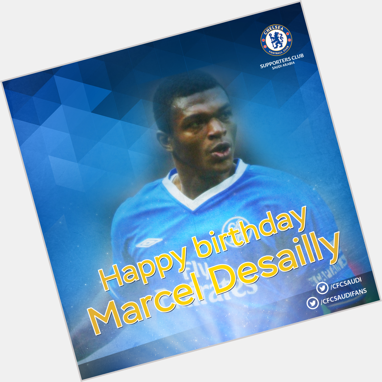 Happy birthday to legend Marcel Desailly!                                      . 