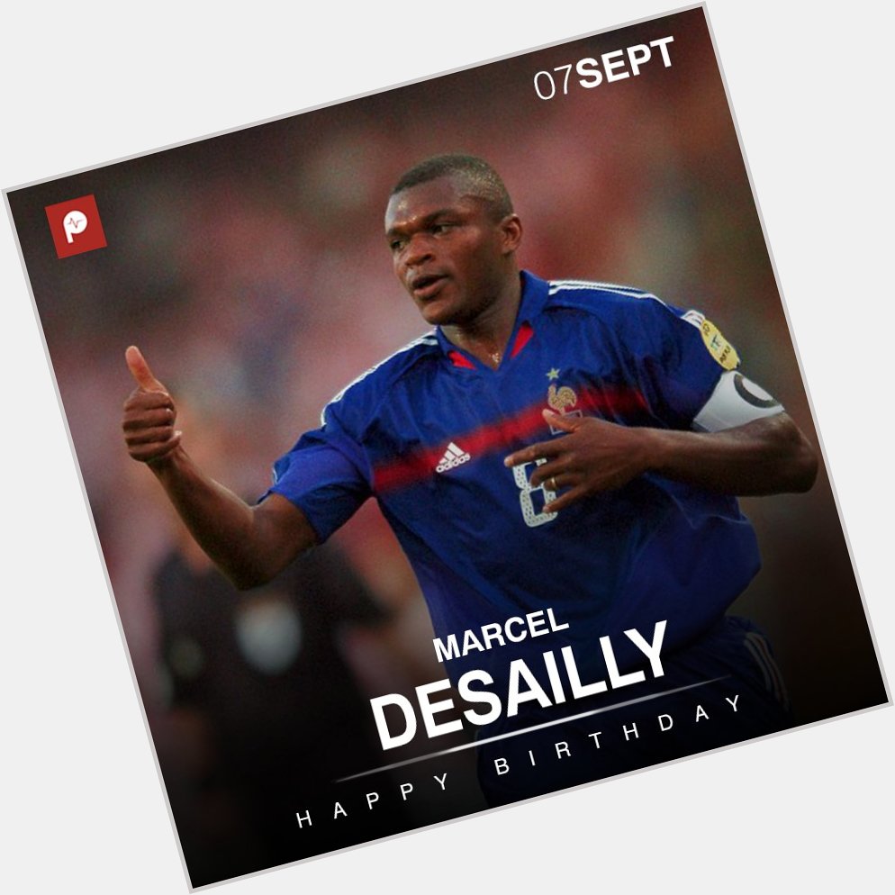 Happy 49th birthday to France legend, Marcel Desailly. 