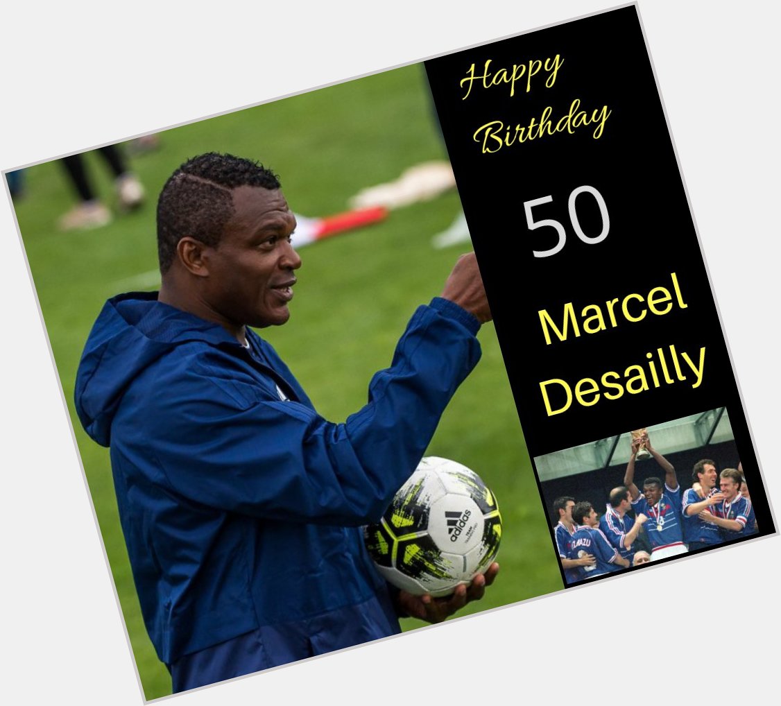 Happy Birthday to 1998 World Cup winner, Marcel Desailly 