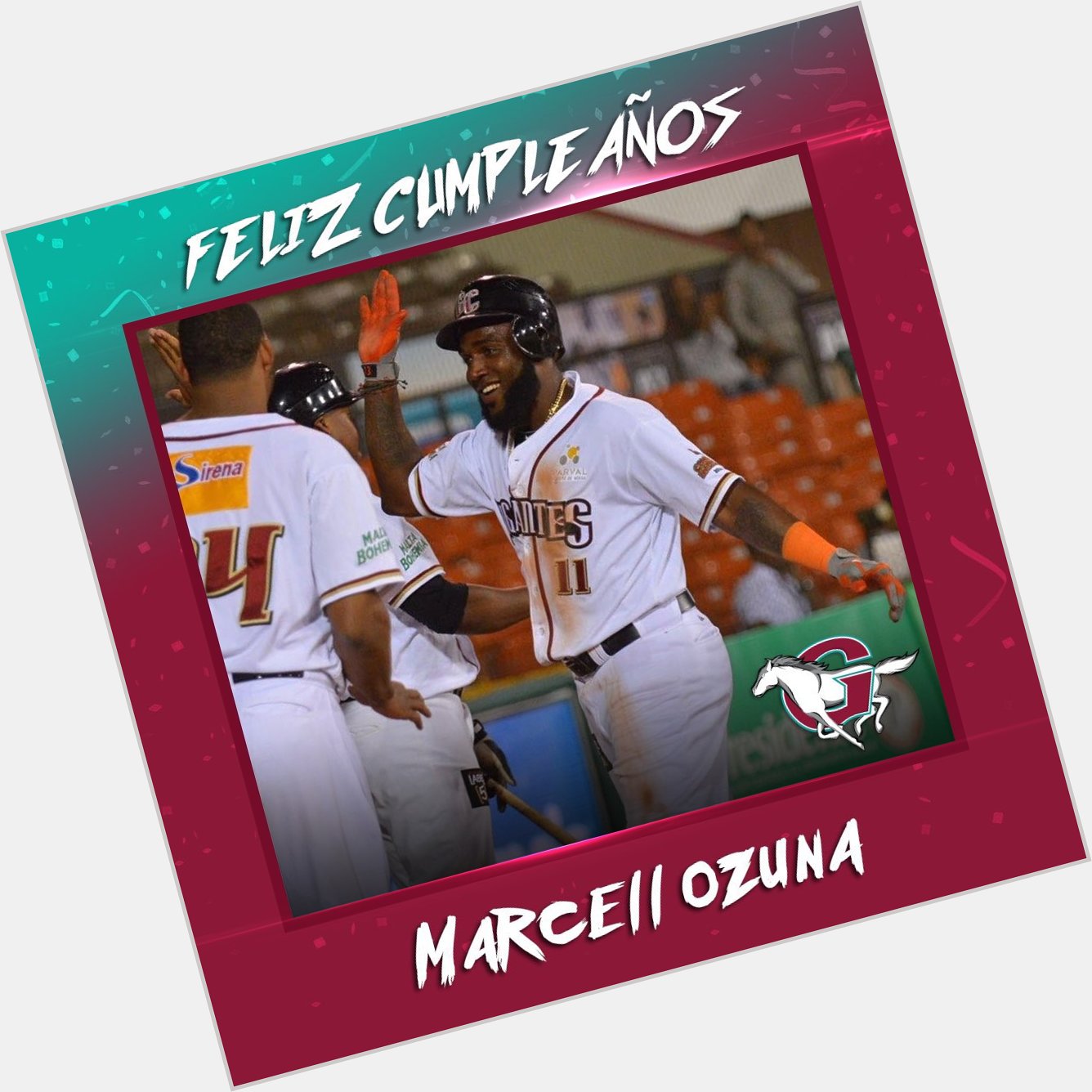 Happy birthday  , Marcell Ozuna!  