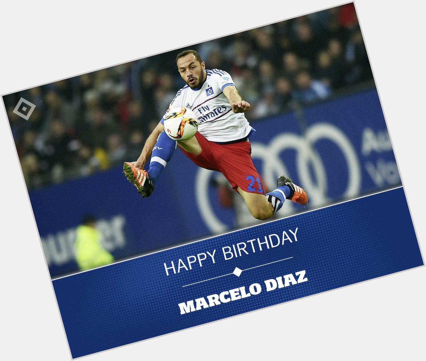 Happy birthday to Marcelo Diaz, who is celebrating his 33rd birthday today   