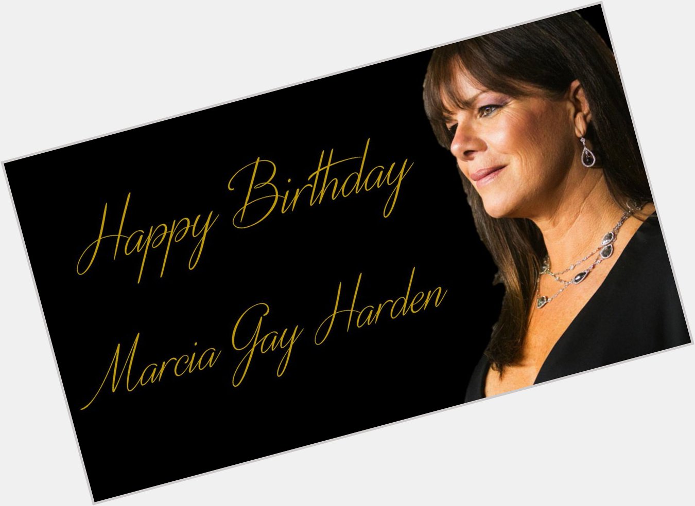 Happy birthday to our beautiful mama Grey, !¡Feliz cumpleaños a nuestra preciosa mamá Grey, Marcia Gay Harden! 