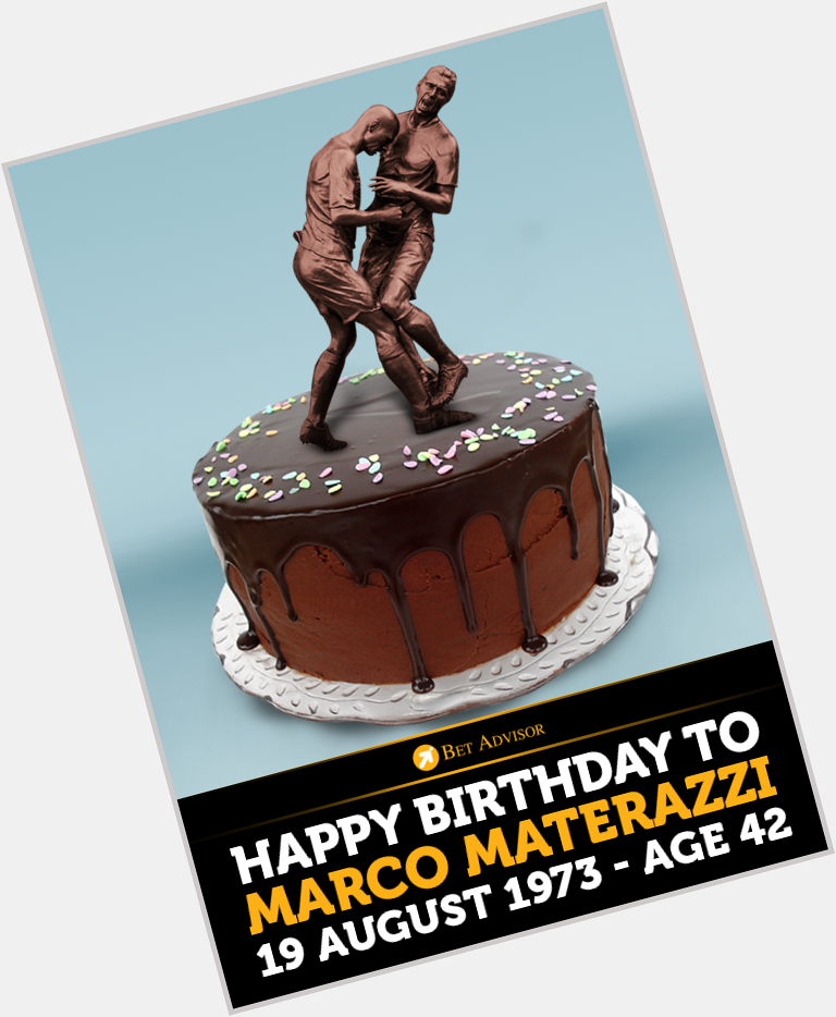 Happy Birthday Legend Marco Materazzi, who played for F.C. Internazionale Milano and Nazionale Italiana di Calcio. 