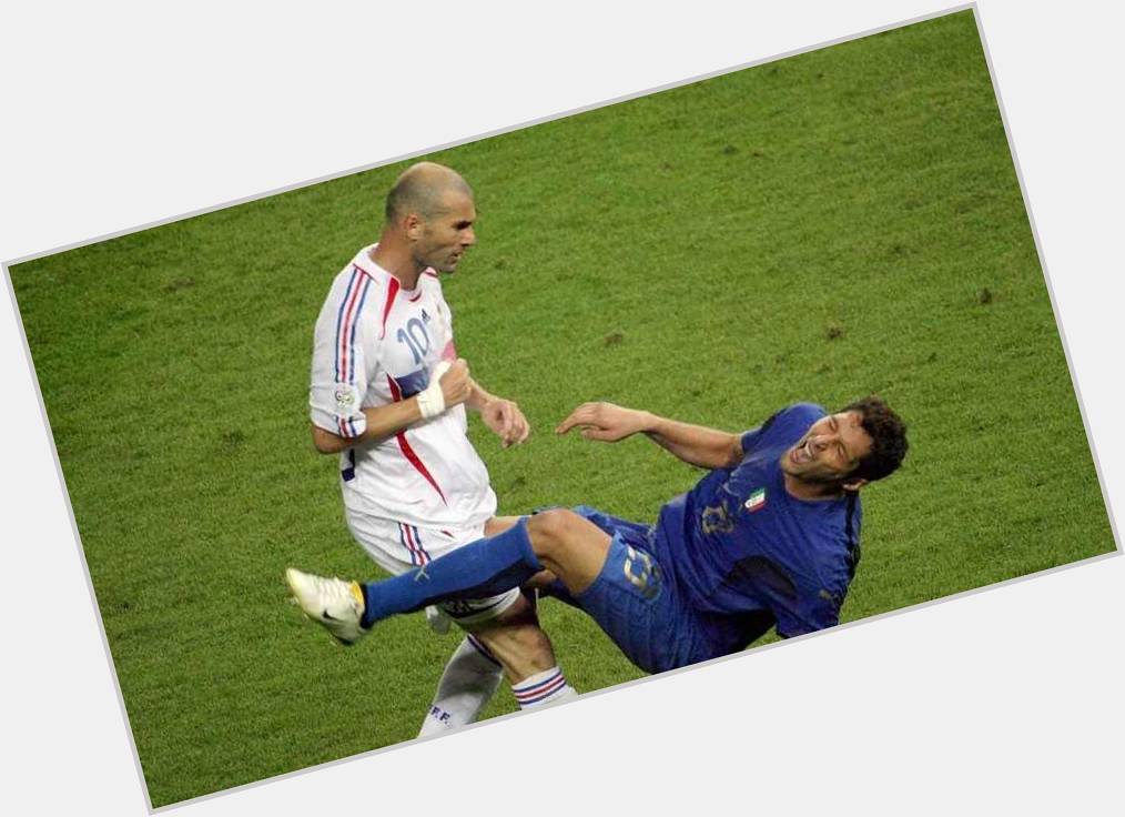 Happy 44th Birthday to Marco Materazzi, the man on the rough end of football\s most famous headbutt... 