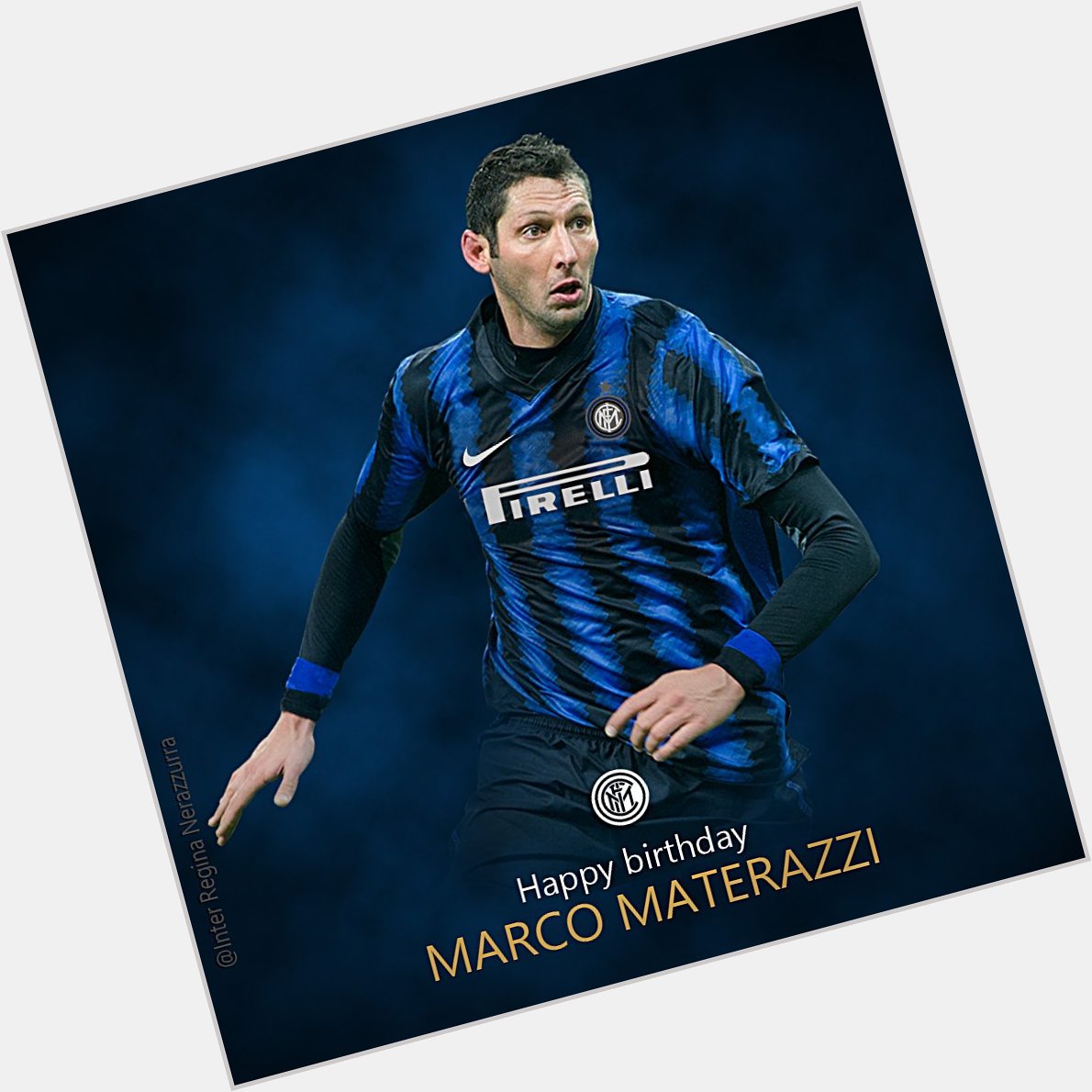 Oggi Marco Materazzi spegne 44 candeline Happy birthday  \"MATRIX\"    