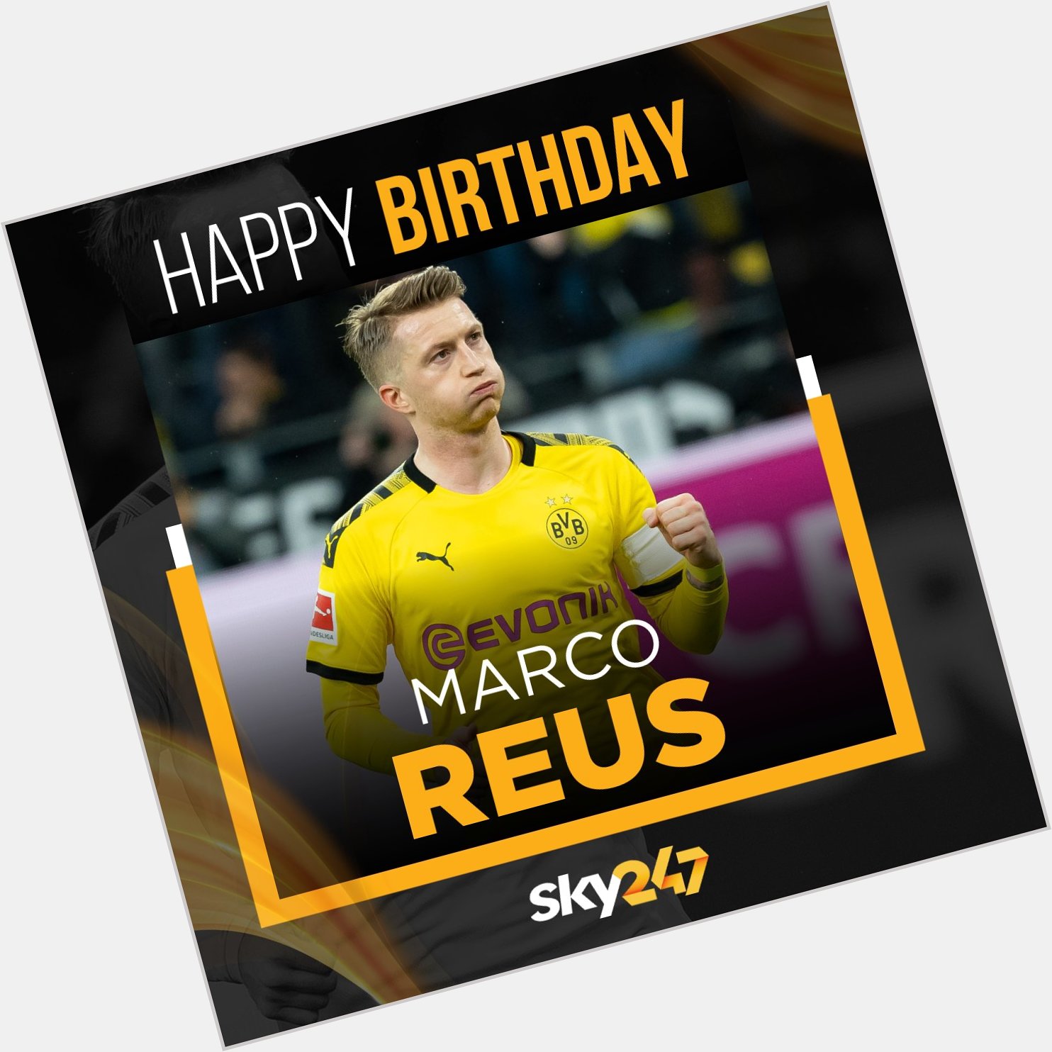 Wishing Marco Reus a very happy birthday.    