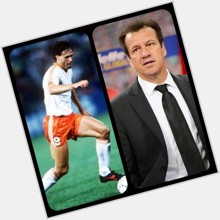 HAPPY BIRTHDAY! to two former international stars, Hollands Marco van Basten and Brazils Dunga! 