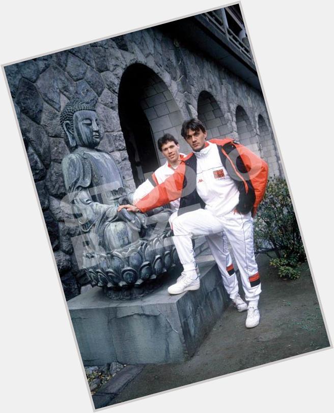 :) Happy Birthday Marco Van Basten! Heres a picture with Maldini in Tokyo (1989). 