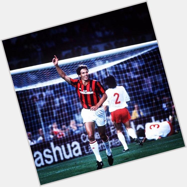 [ACM insta] A myth, a glory, the red&black history. Happy birthday Marco Van Basten, fro...  